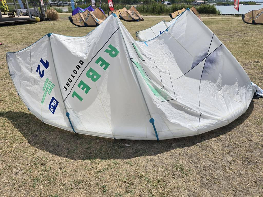 Gebraucht Duotone Rebel SLS Concept Blue 2026 Kite 12 m² Undyed_6
