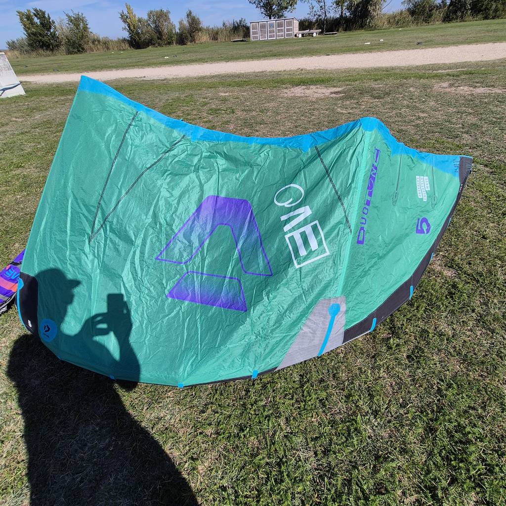 Gebraucht Duotone Evo 2026 Kite 5 m² Green 02_2