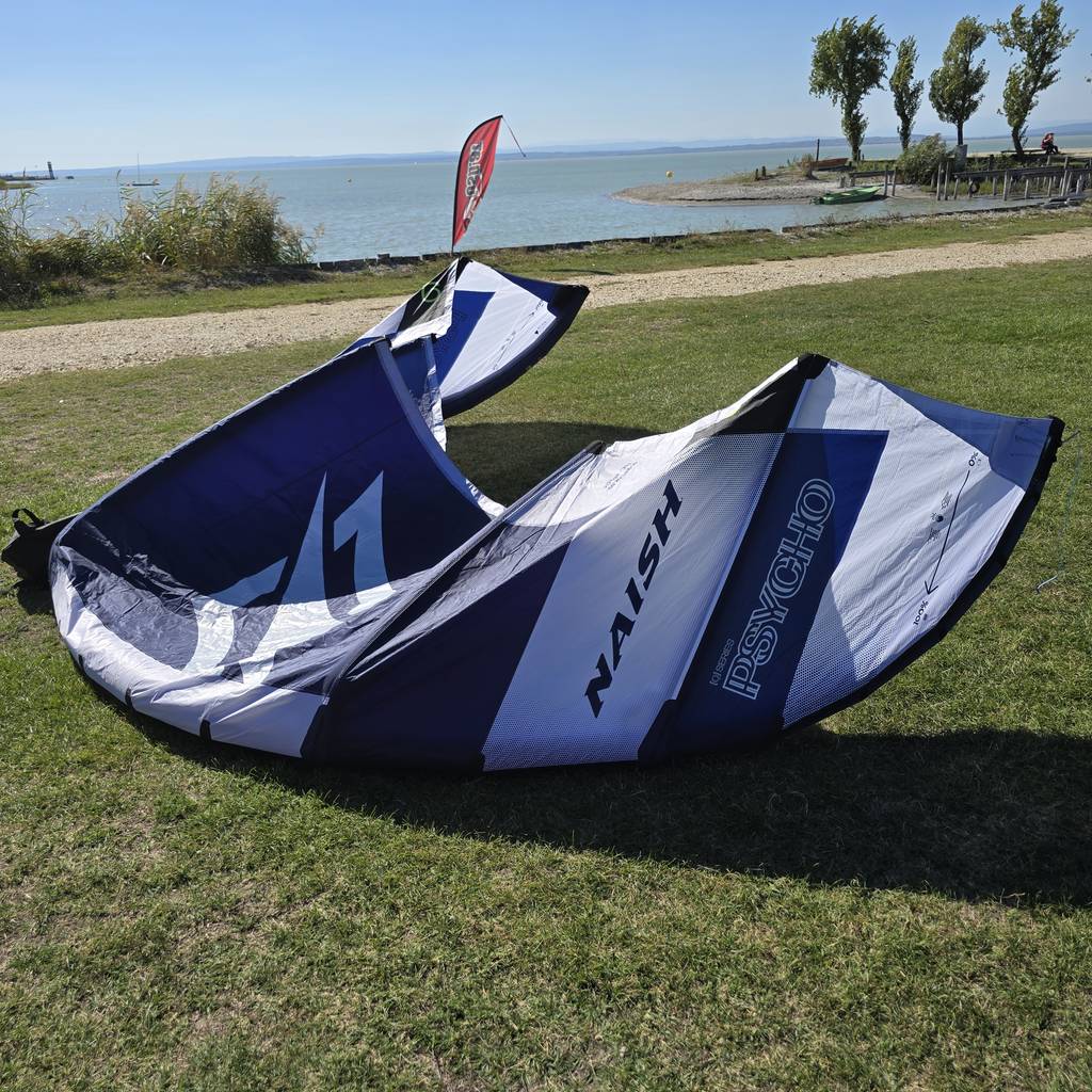 Gebraucht Naish Psycho [Q]Series 2026 Kite 9 m² Navy Blue_3