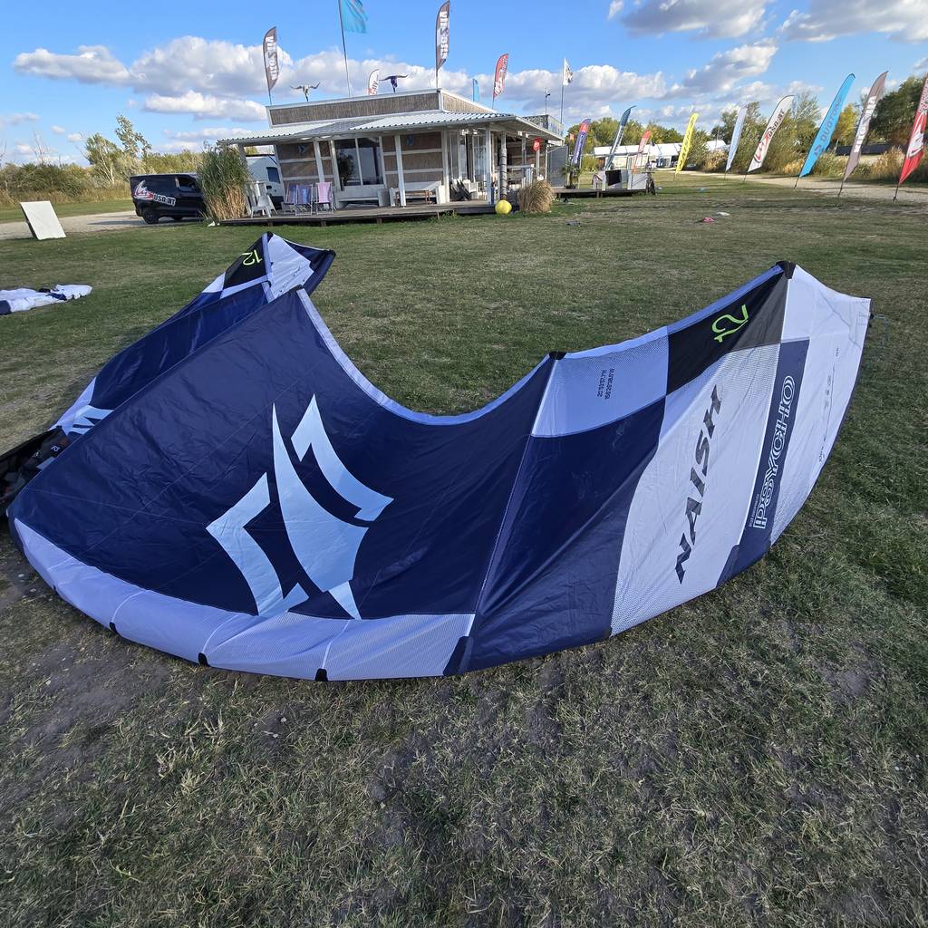 Gebraucht Naish Psycho [Q]Series 2026 Kite 12 m² Navy Blue_2