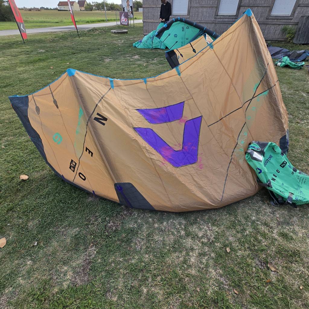 Gebraucht Duotone Neo SLS 2026 Kite 6 m² Sand_Purple_6