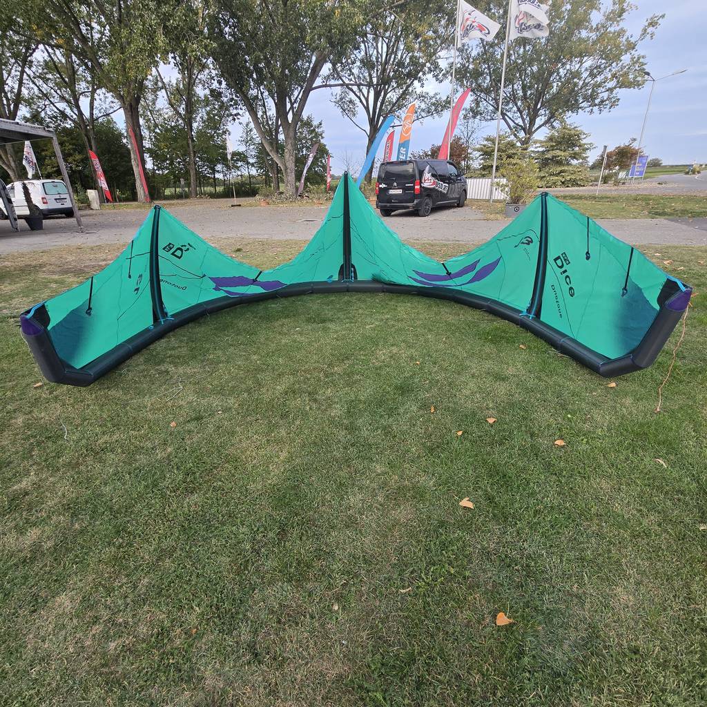 Gebraucht Duotone Dice SLS 2026 Kite 13 m² Green_Heron_4