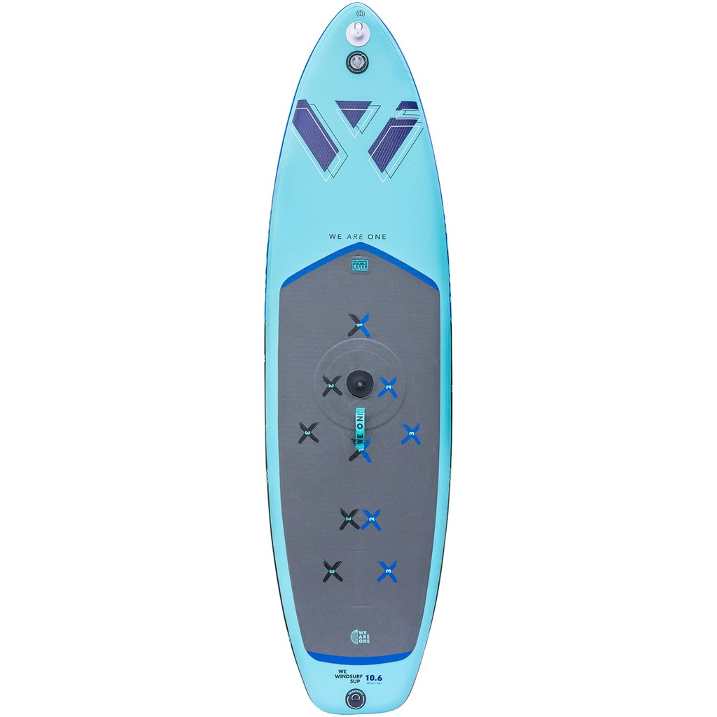 WE ONE WE SUP Windsurf 10'6" 2026 WeOne Aufbalsbares Paddle Board