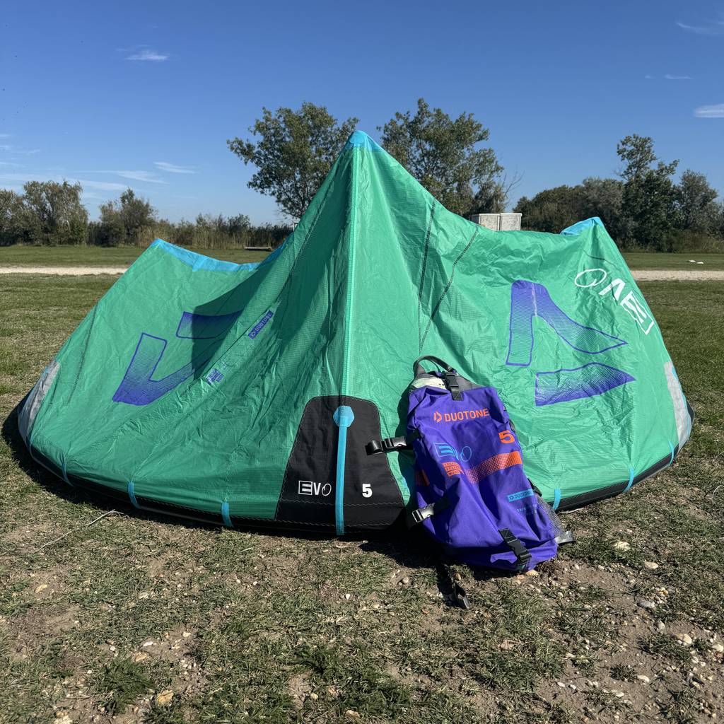 Gebraucht Duotone Evo 2026 Kite 5 m² Green 01