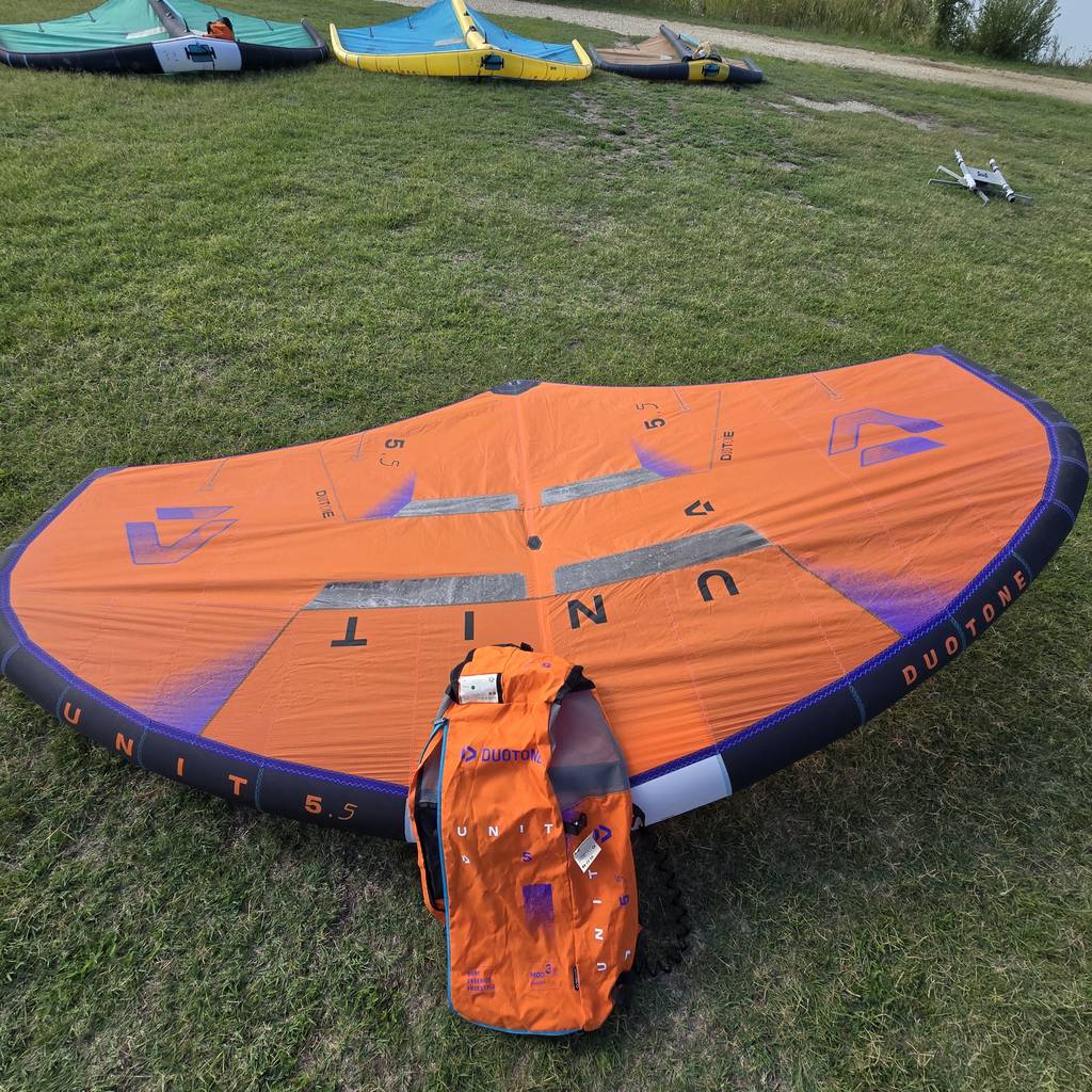 Gebraucht Duotone Unit 2026 Wing 5.5 m² Bright Orange