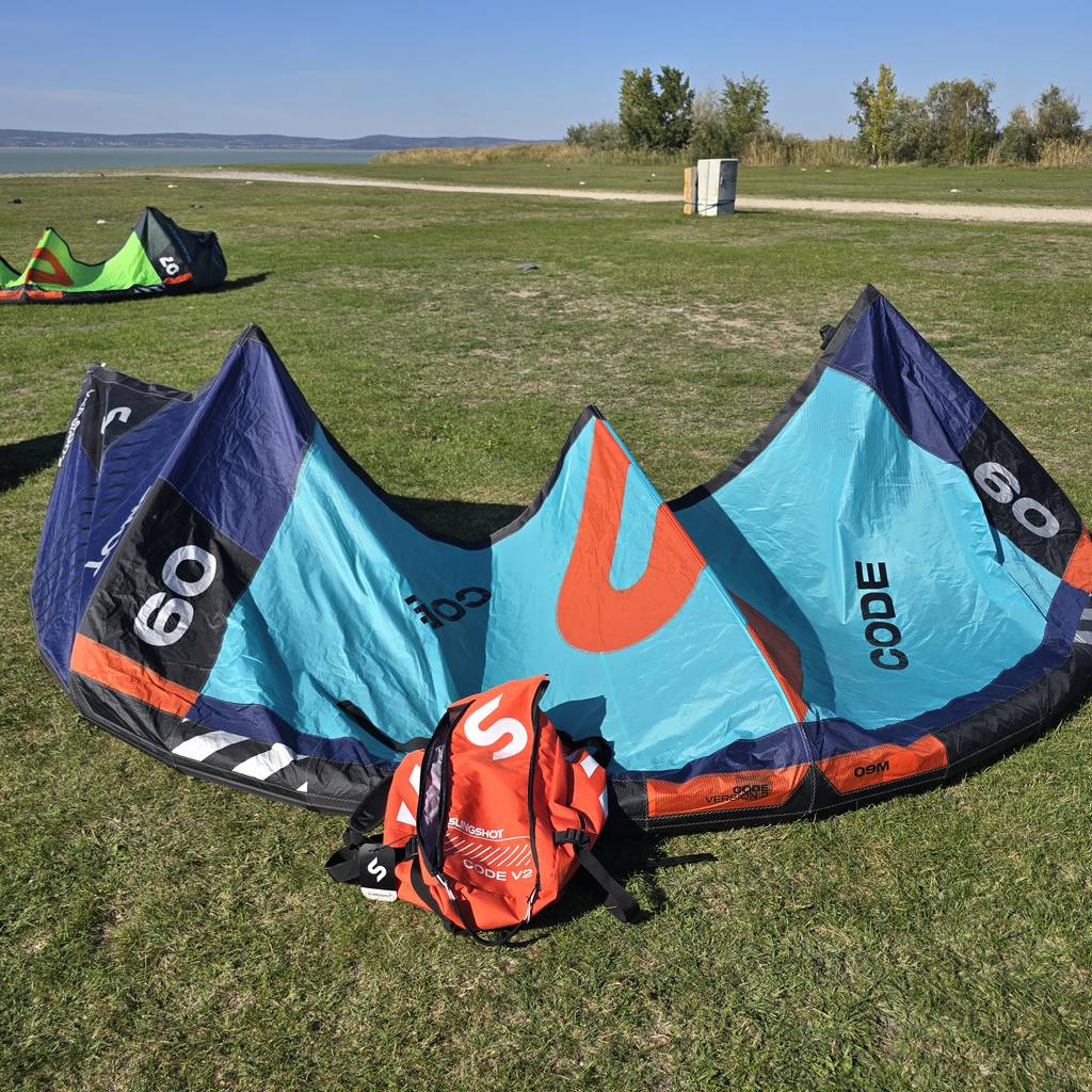 Gebraucht Slingshot Code V2 2025 Kite 9m Blue