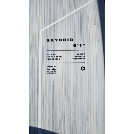 [P0175817-C56:white-Duotone-2026-6'1''-GEB01] Gebraucht Duotone Skybrid 2026 Foilboard 6'1'' ft/in White